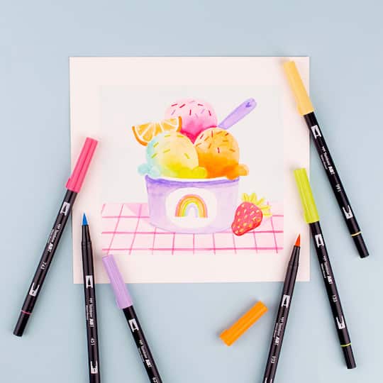 Tombow Yay Sorbet Dual Brush Pens